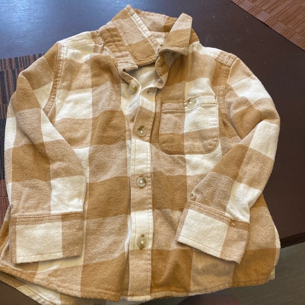 Childs button down